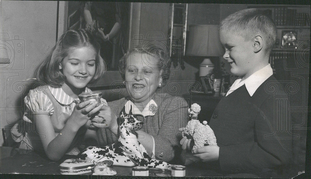 1953 Socialite Mrs Alfred Hicks-Historic Images