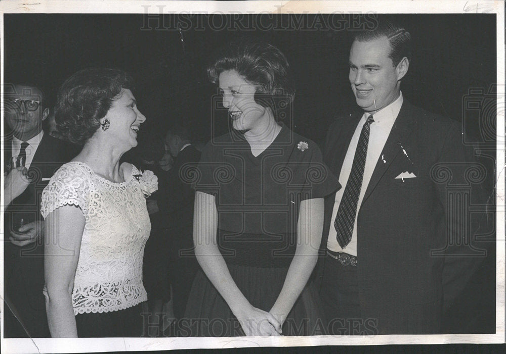 1965 Photo University Club Party Honors Denver Visitors - Historic Images