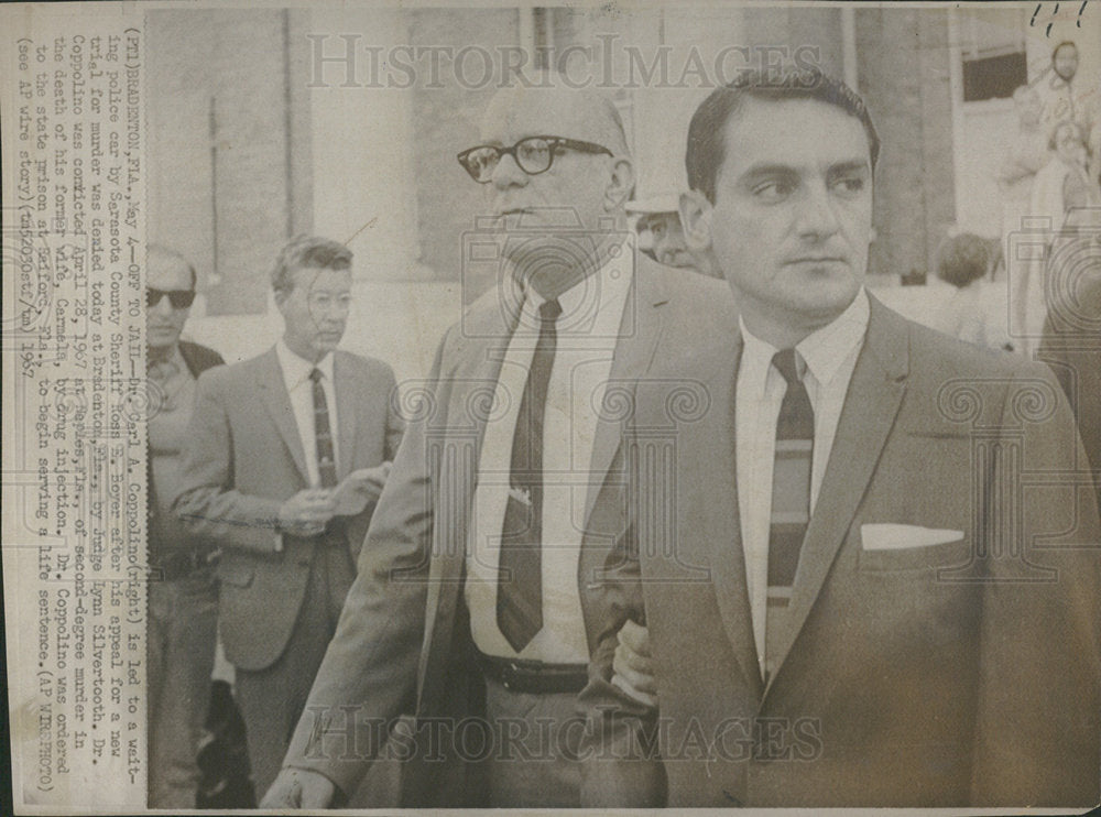 1967 Press Photo Dr. Carl Coppolino - Historic Images
