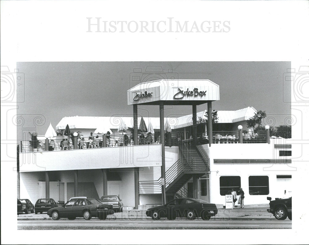1990 Press Photo Juke Box Woodward Avenue - Historic Images