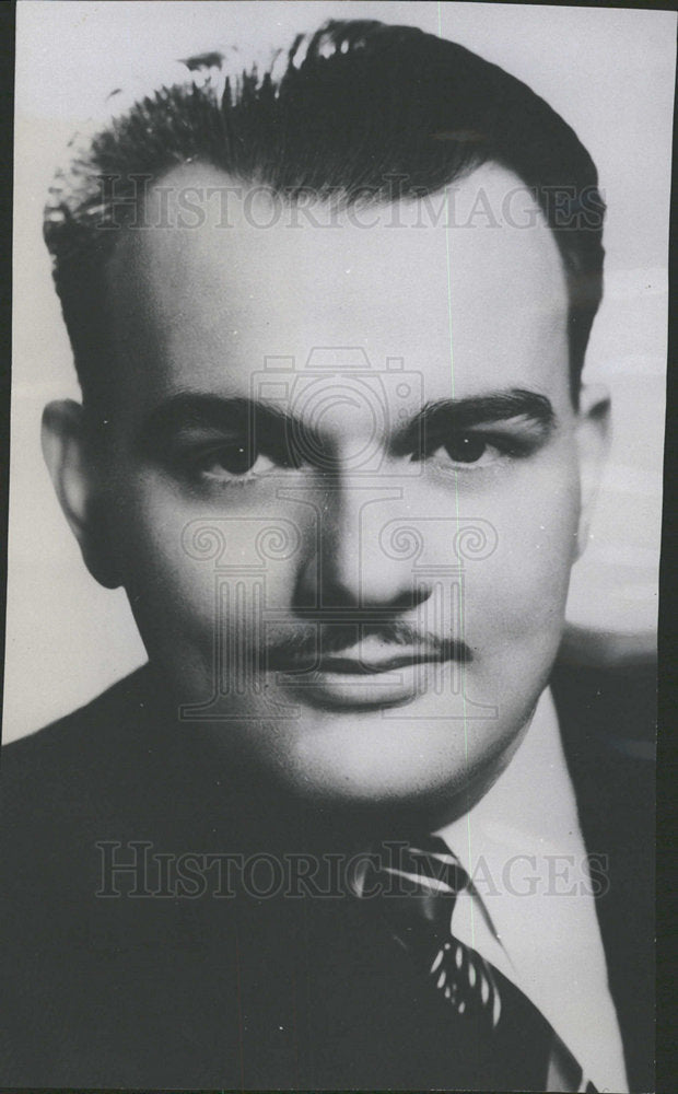 1943 Press Photo Donald Dame America Metropolitan Opera - Historic Images