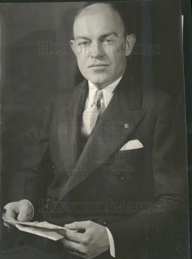 1938 Press Photo Secretary of War, Harry Woodring - Historic Images