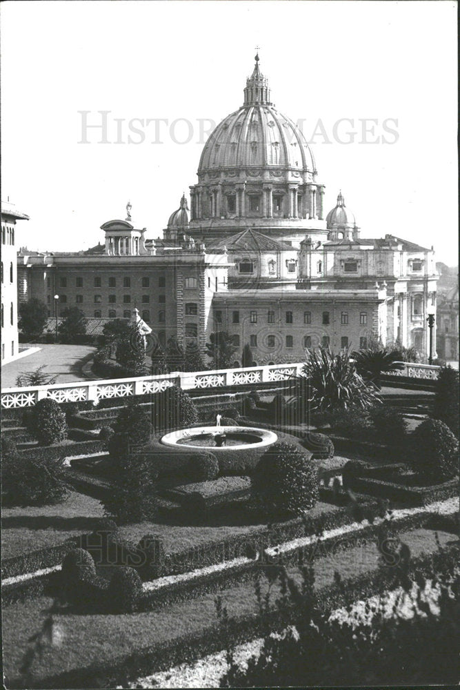 1981 Press Photo  St.Peters Church, Vatican City. - Historic Images