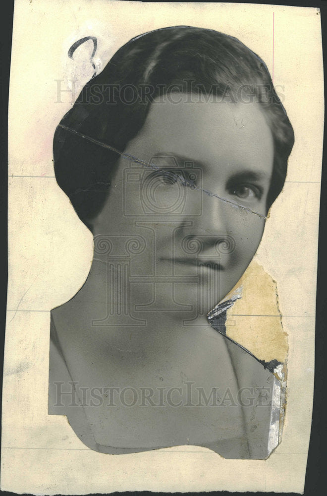1931 Press Photo Mrs JJ B Benedict - Historic Images