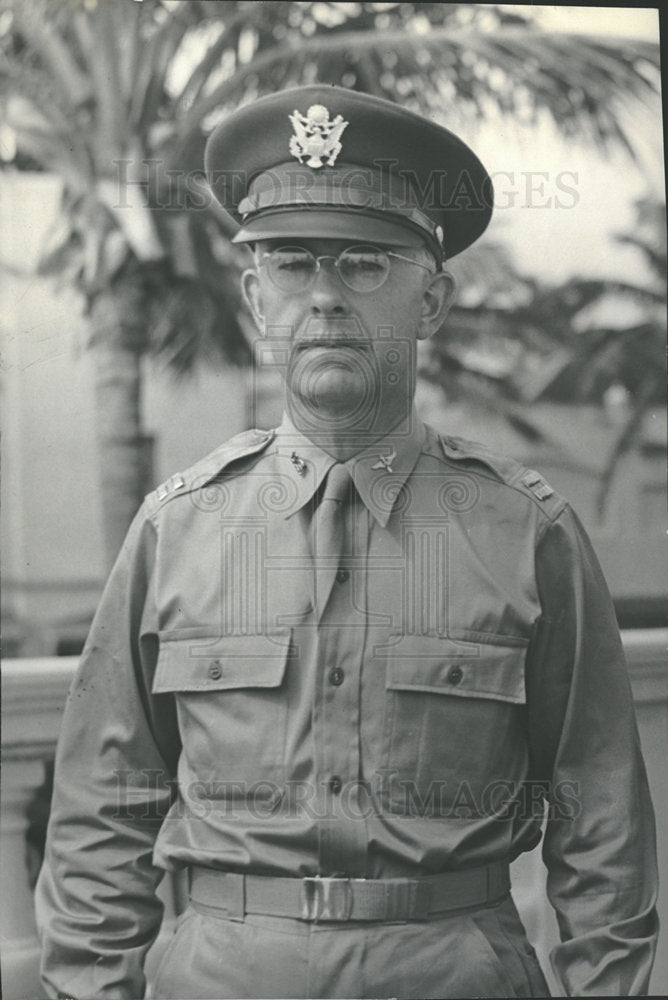 1942 Press Photo Captain Gray American Army Man  - Historic Images