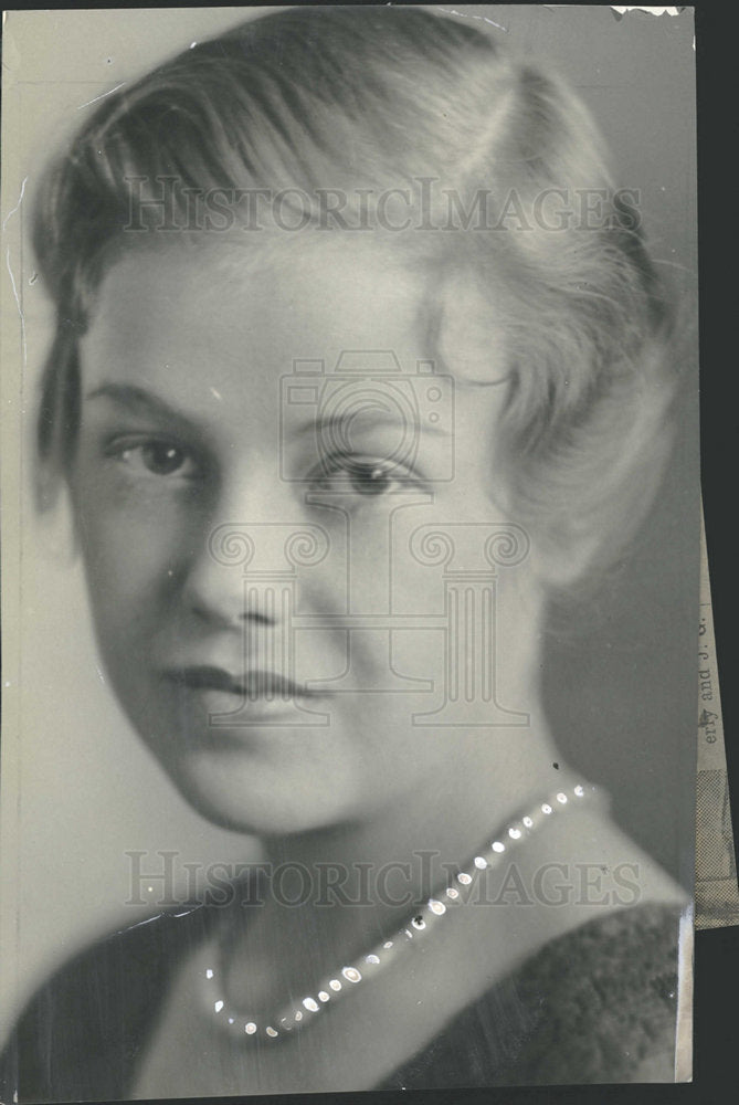 1931 Press Photo Miss Katherine Stubbs Kent School   - Historic Images