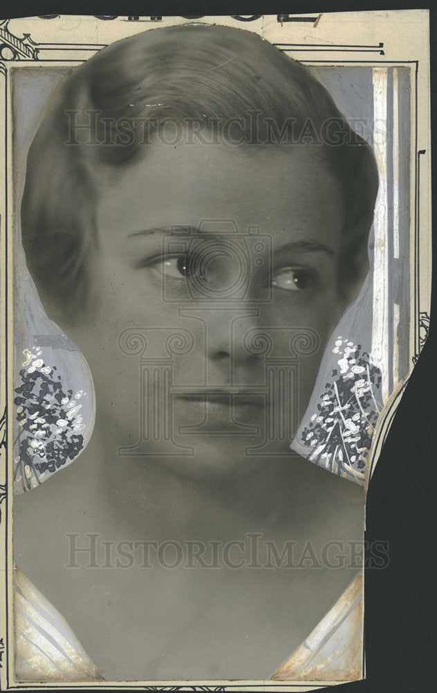 1931 Press Photo Katherine Stubbs Black White Pictures - Historic Images