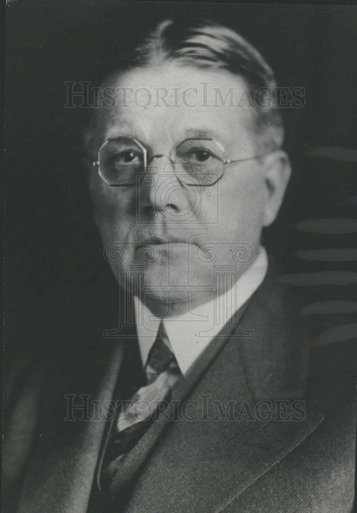 1932 Press Photo Walter Brown Cabinet Member Postmaster - Historic Images