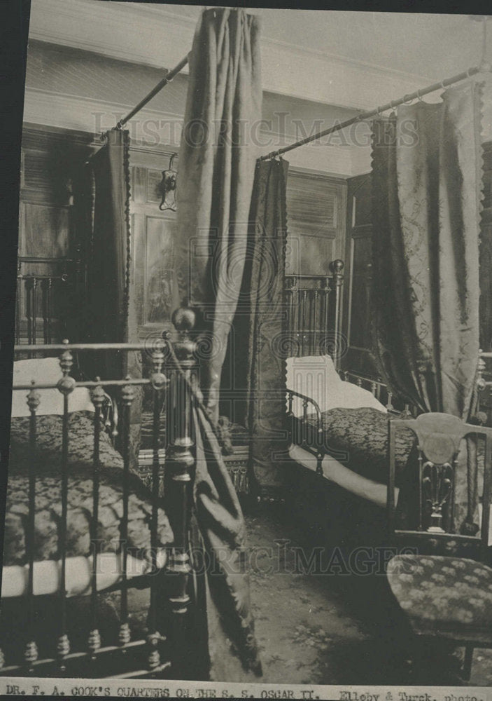 Press Photo Cook&#39;s Quarters Oscar II Ellohy Turck  - Historic Images