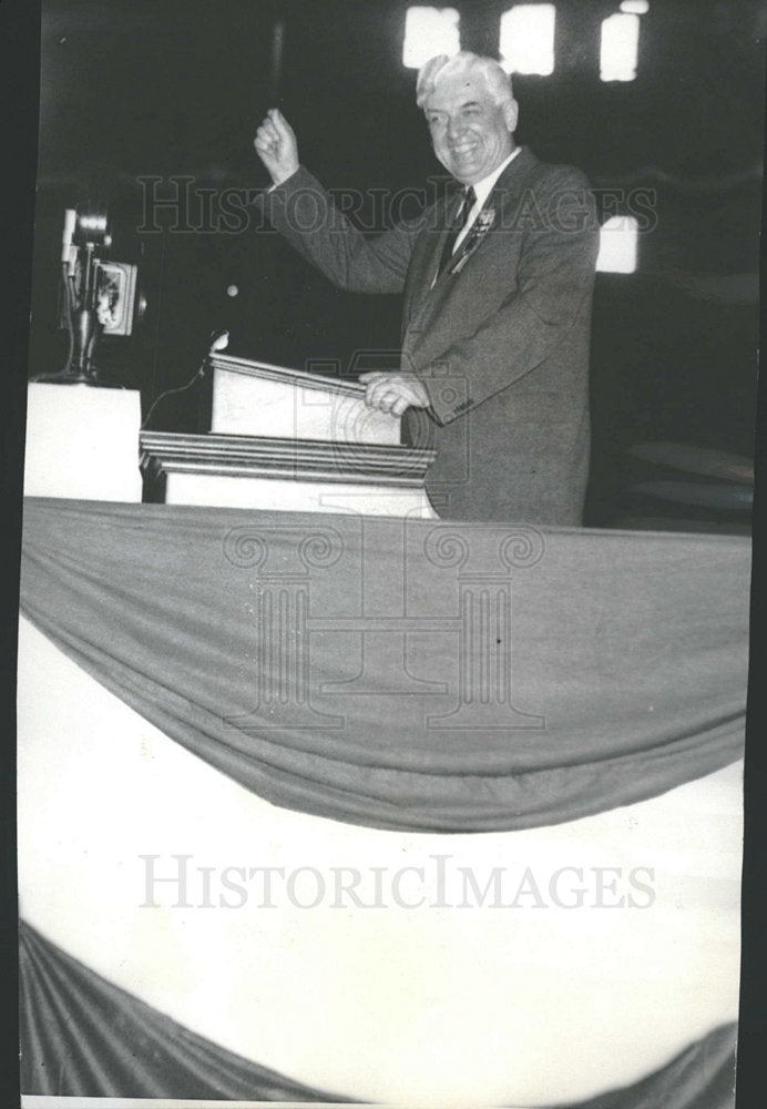 1932 Press Photo Senator Dickinson Chicago Iowa Keynote - Historic Images
