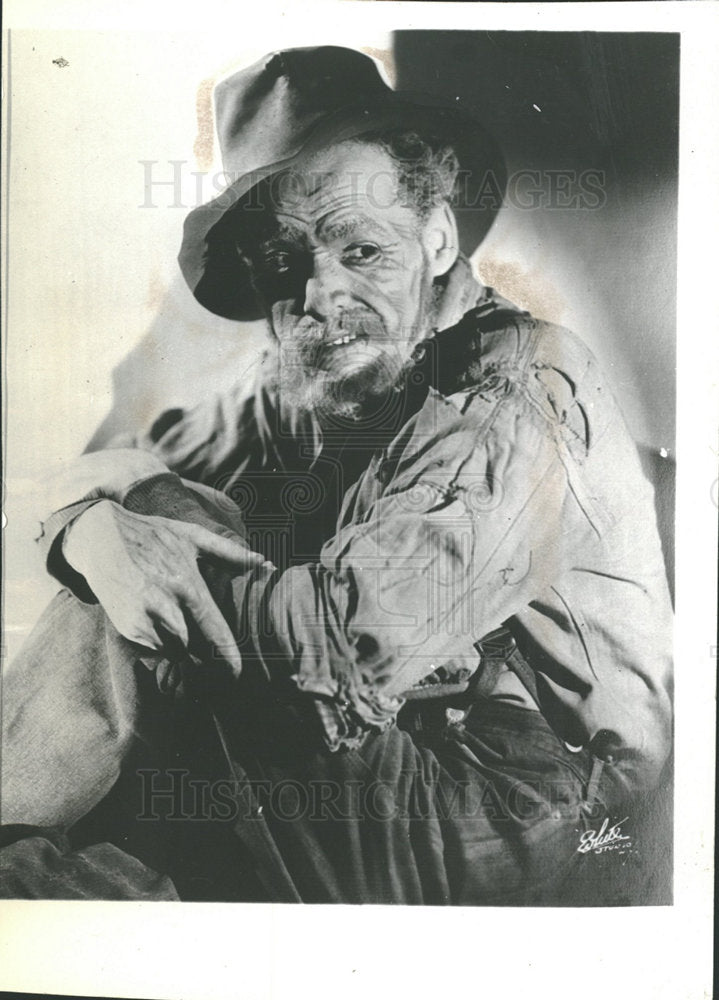 1934 Press Photo Henry Watterson Hull Werewolf London  - Historic Images