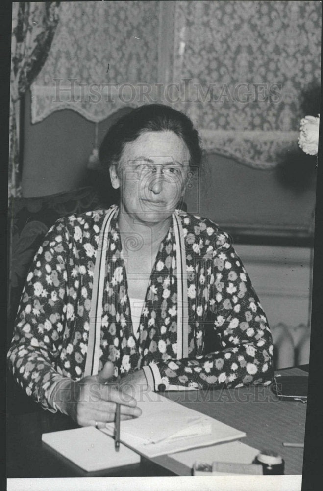 1932 Press Photo Mary W. Dewson American Activist  - Historic Images