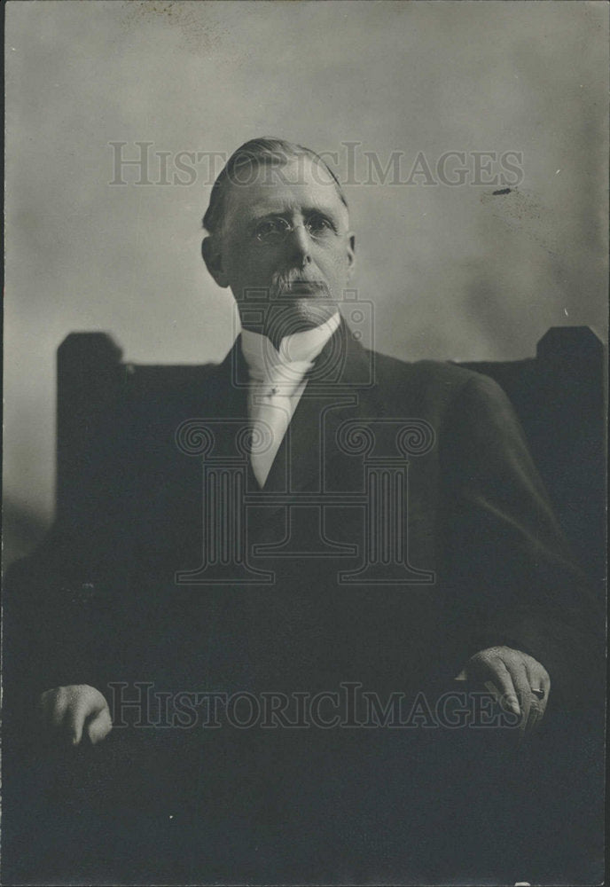 1917 Press Photo Leddy State Auditor died  - Historic Images