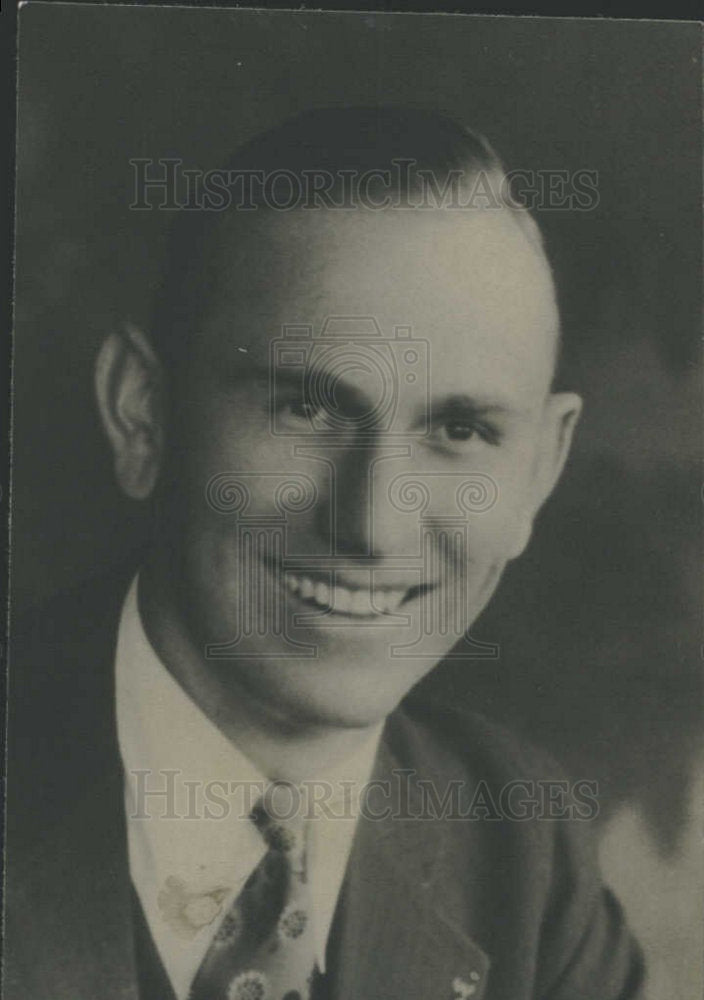 1934 Press Photo Earl Bohm Colfax Imp Association  - Historic Images