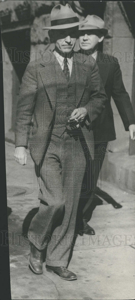 1935 Press Photo Ray Humphrey investigator DC - Historic Images