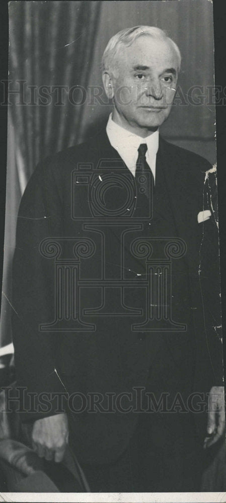1932 Press Photo Cordell Hull U.S. State Secretary  - Historic Images