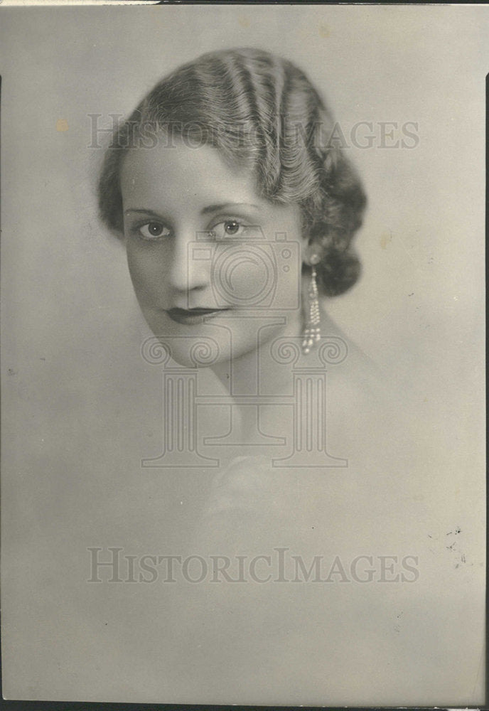 1933 Press Photo Ann Morrison American Actress. - Historic Images