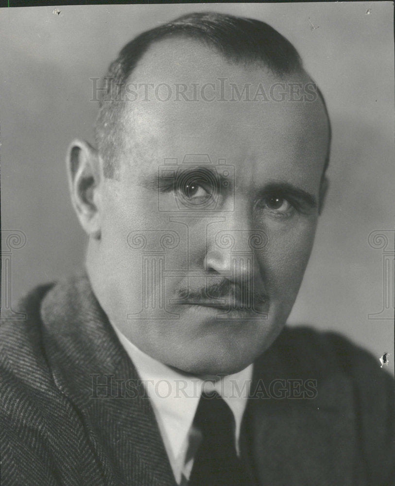1938 Press Photo Donald Crisp English Actor Director  - Historic Images