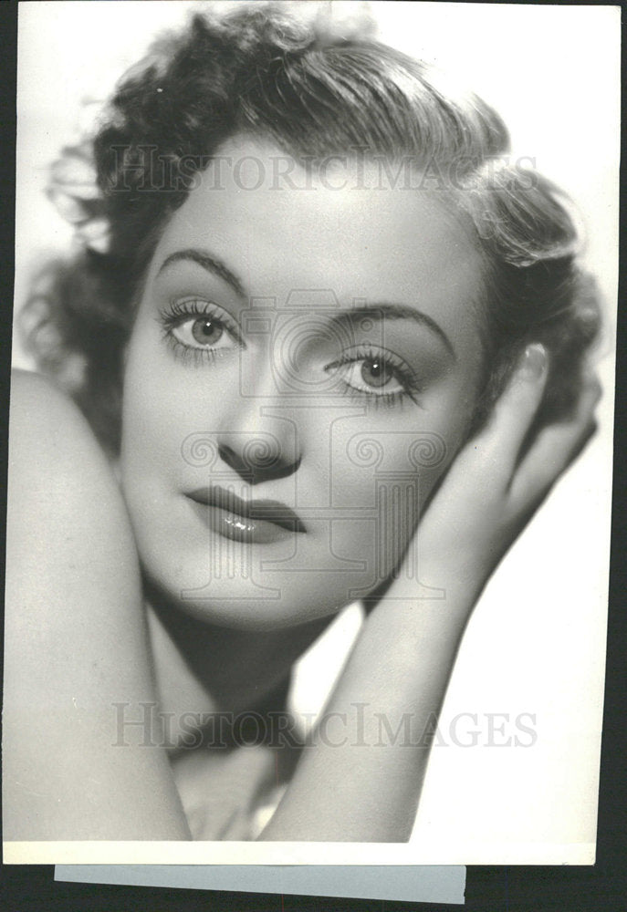 1936 Press Photo Joy Hodges American Actress Singer - Historic Images