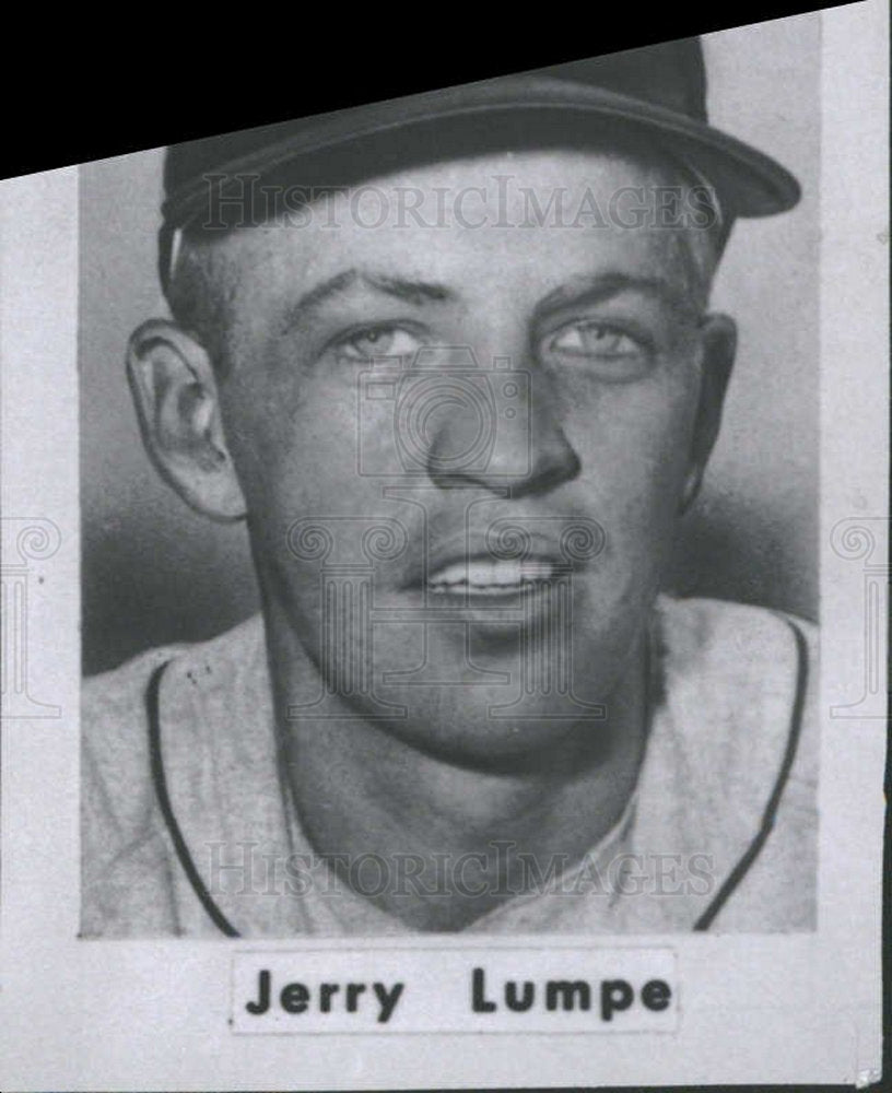 Press Photo Jerry Dean Lumpe Kansas City Athletics Team - Historic Images