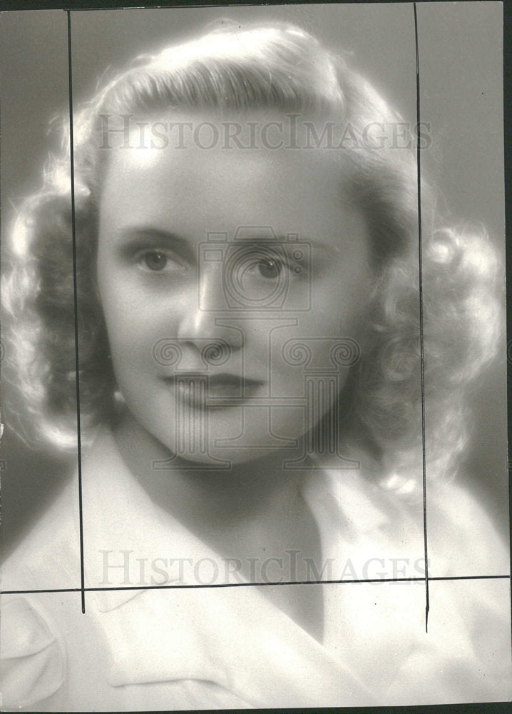 1942 Press Photo Robert Hart Miss Marjory McNichols  - Historic Images
