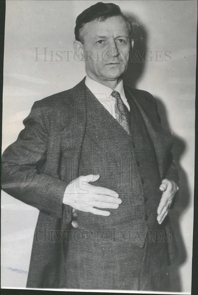 1936 Press Photo Republican Clare E. Hoffman Michigan   - Historic Images