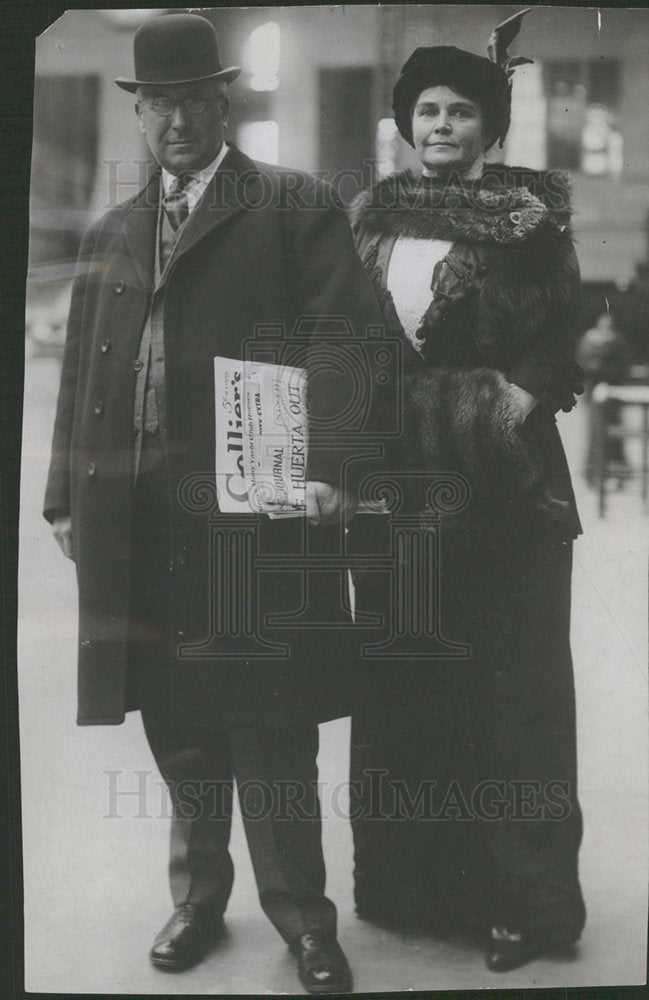 Press Photo Mr. Mrs. Lindley Garrison War Secretary - Historic Images