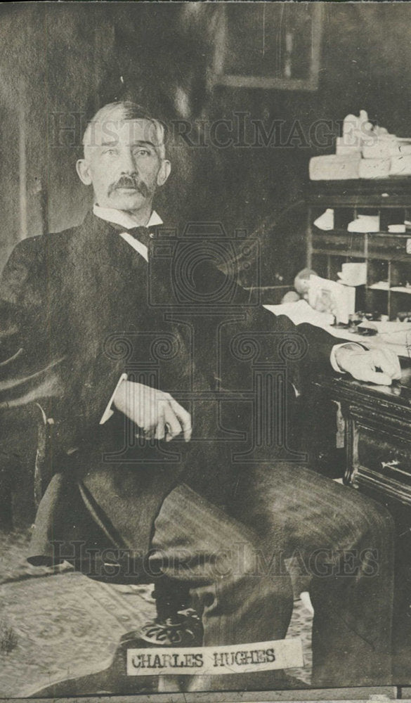 Press Photo Charles James Hughes Jr Democartic Senator - Historic Images