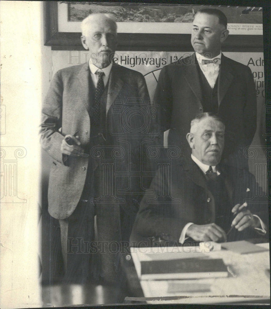 Press Photo State Highway Advisory Board - Historic Images