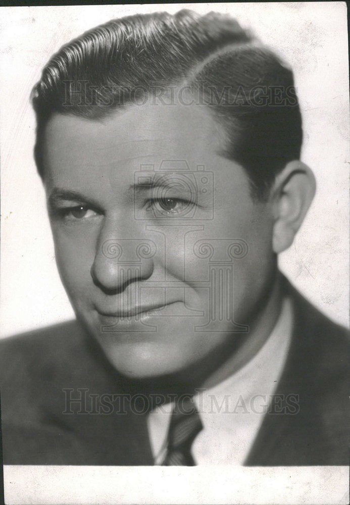 1932 Press Photo Stuart Erwin Joe Palooka Parade House  - Historic Images