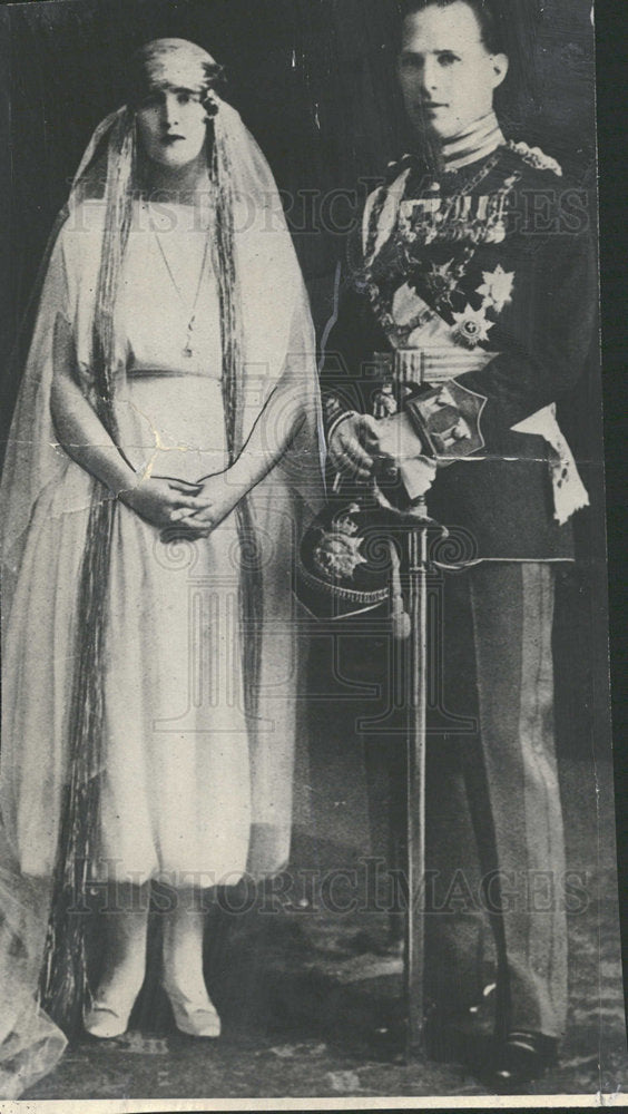 1923 Greece King George Queen Elizabeth-Historic Images