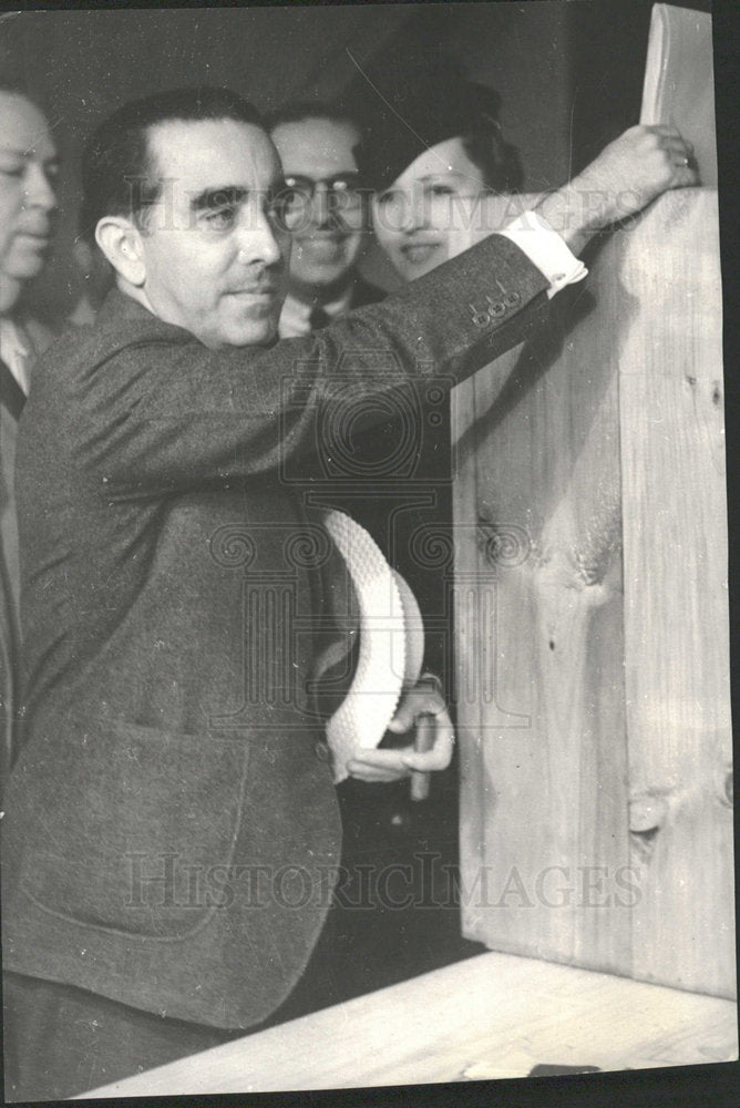 1936 Press Photo Miguel Mariano Gómez Politician - Historic Images