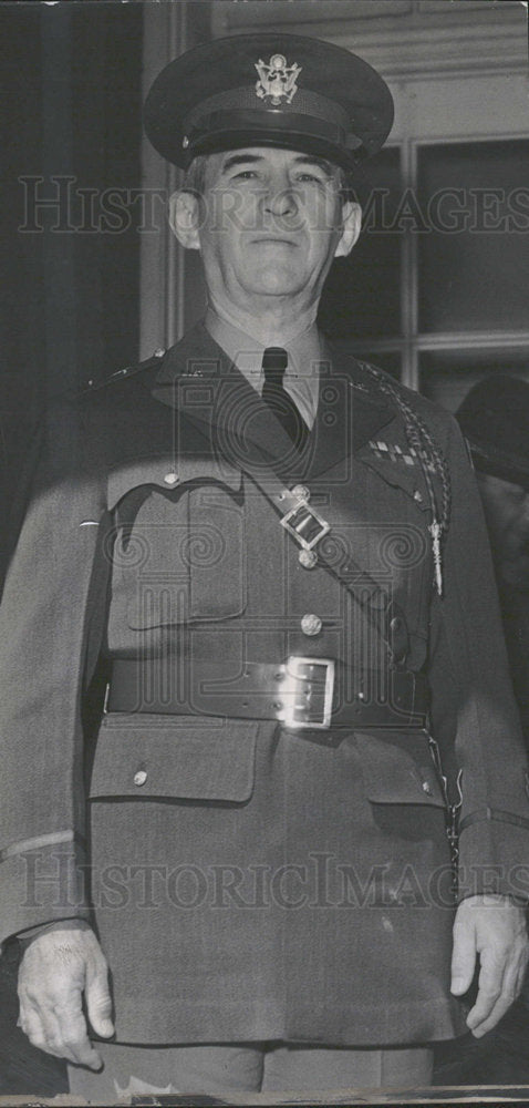 1939 Press Photo Major General Krueger Donald Connolly - Historic Images