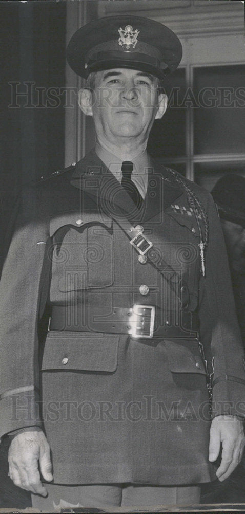1939 Press Photo Major General Krueger Donald Connolly - Historic Images