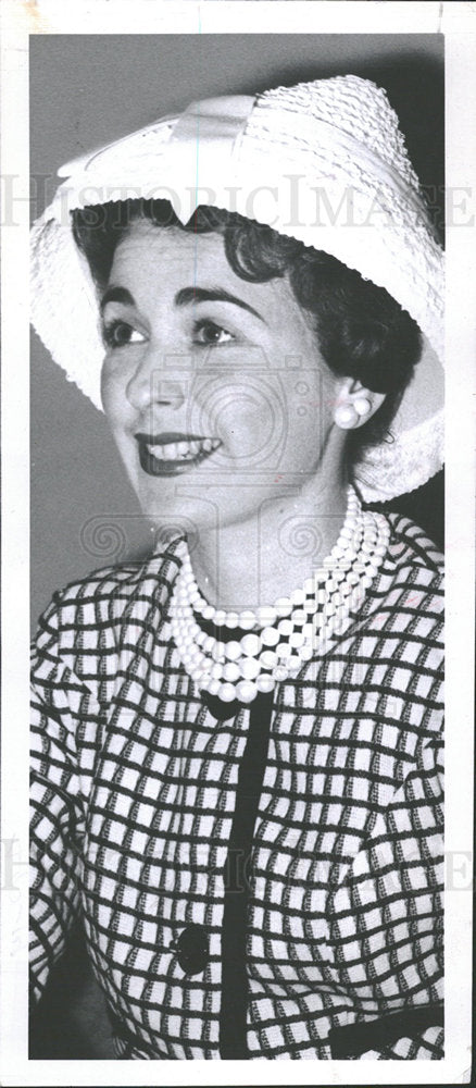 1960 Press Photo Barbara Meister Melton  - Historic Images