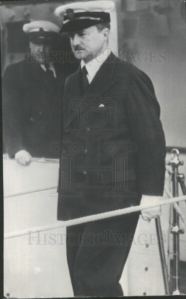 1938 Press Photo Alfred Duff Cooper chez German British - Historic Images