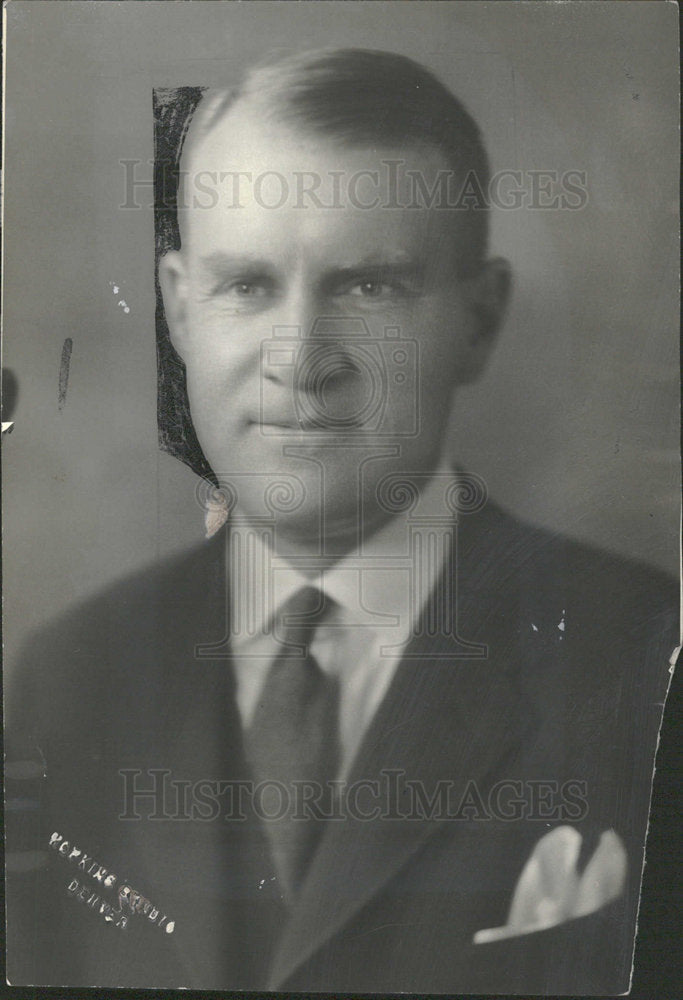 1933 Press Photo Caldwell Martin General Counsel - Historic Images