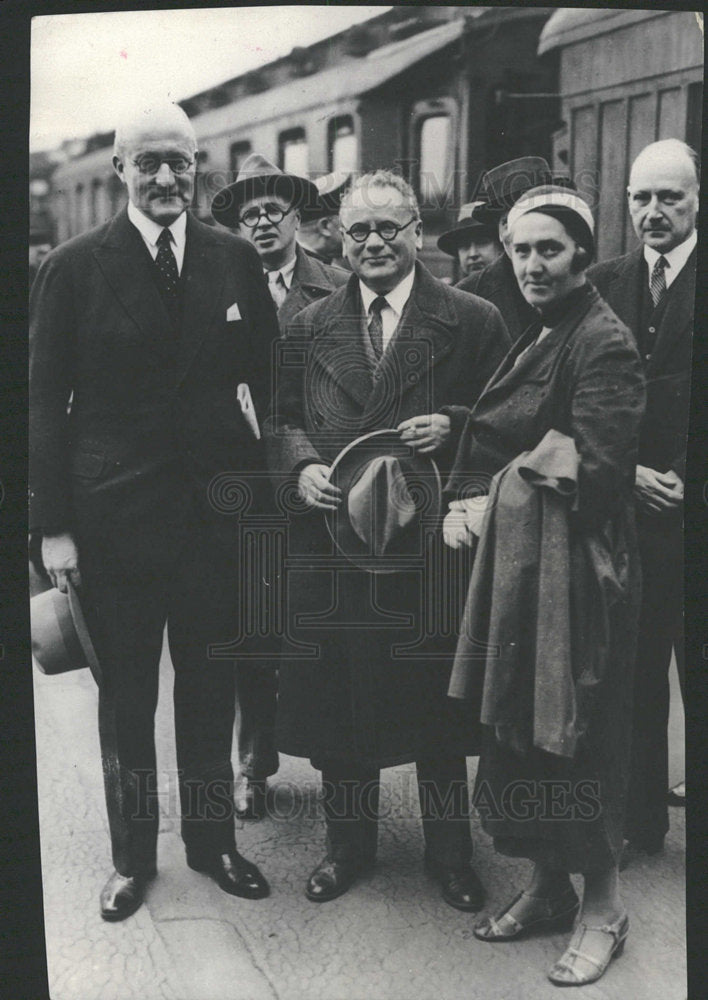 1931 Press Photo Max Litvinoff Commissioner Union Herr  - Historic Images
