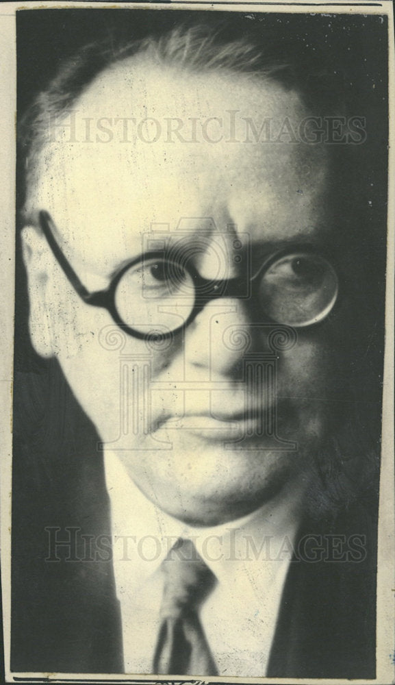 1933 Press Photo Maxim Litvinov Soviet Union Diplomat  - Historic Images