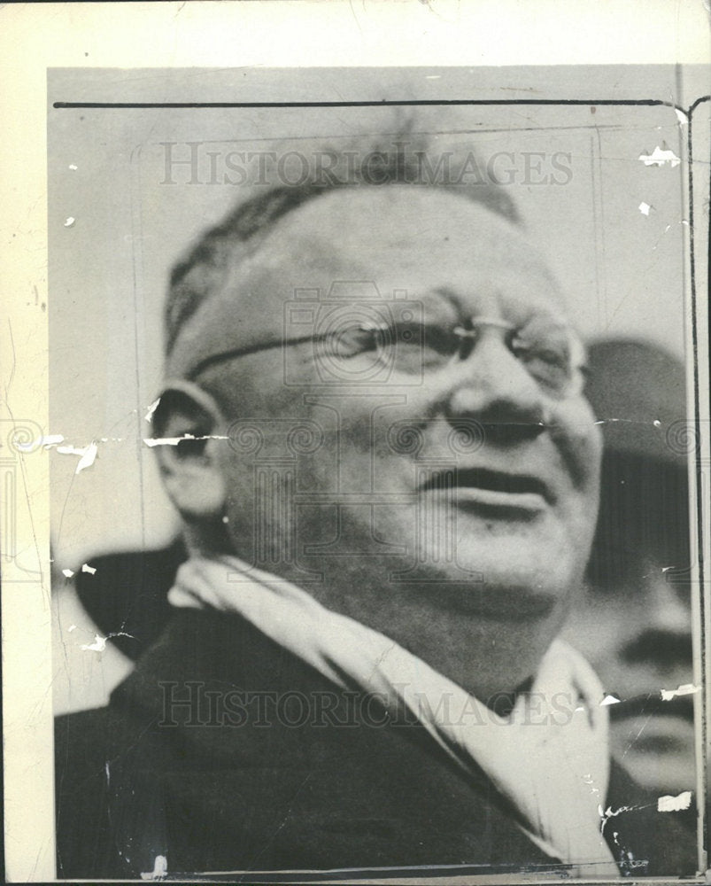 1933 Press Photo Maxim Litvinov Russian Soviet Diplomat - Historic Images