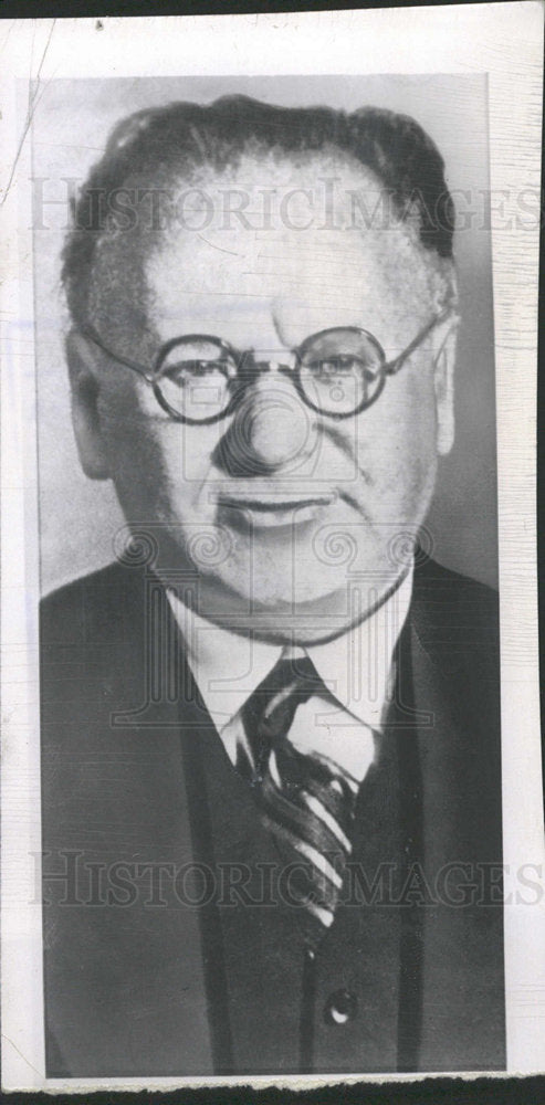 1952 Press Photo MAXIM LITVINOFF RUSSIA TOP DIPLOMAT - Historic Images