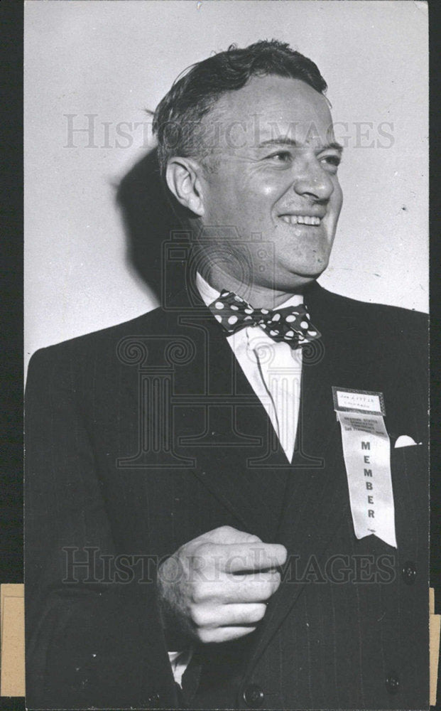 1952 Press Photo Joe Little Colorado State Mat Service  - Historic Images