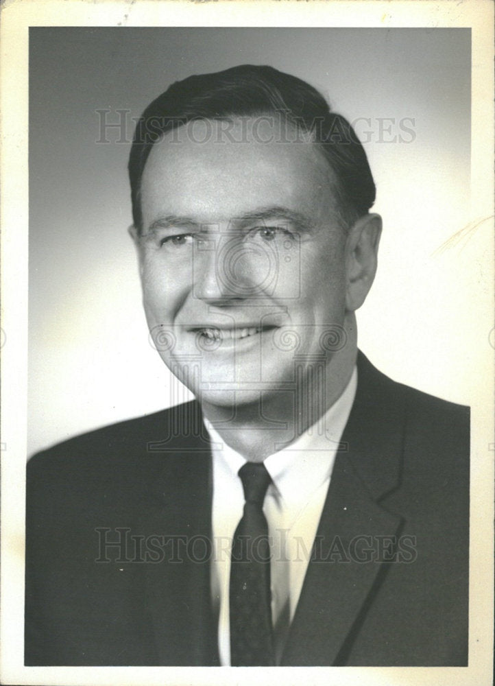1968 Press Photo Elected James Cottrell Jr President - Historic Images
