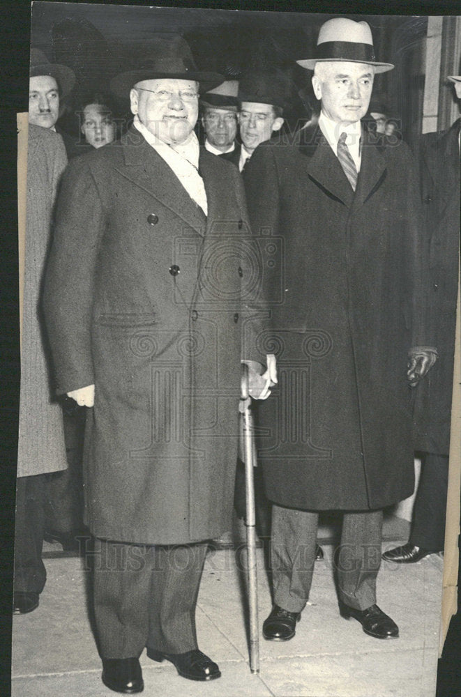 1933 Press Photo Maxim Litvinov Soviet Union Diplomat - Historic Images