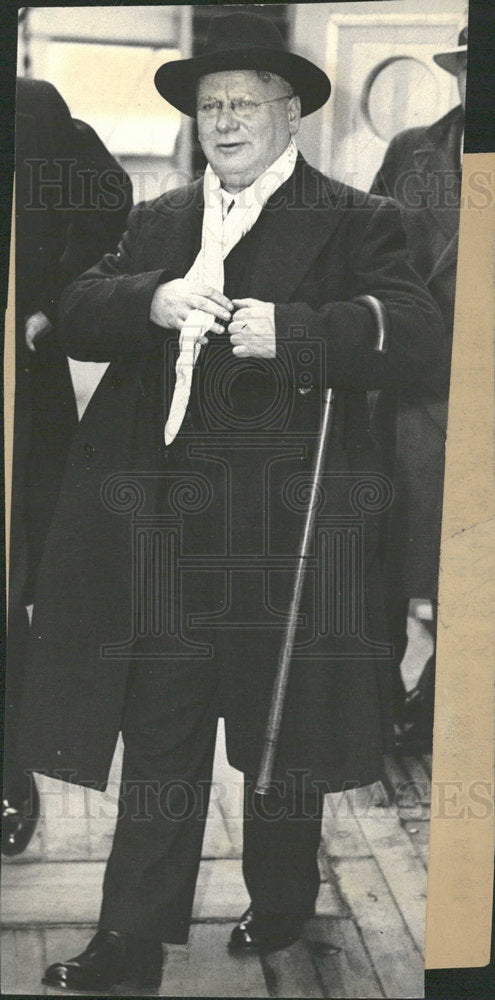 1933 Press Photo Maxim Litvinoff Soviet Commissar - Historic Images