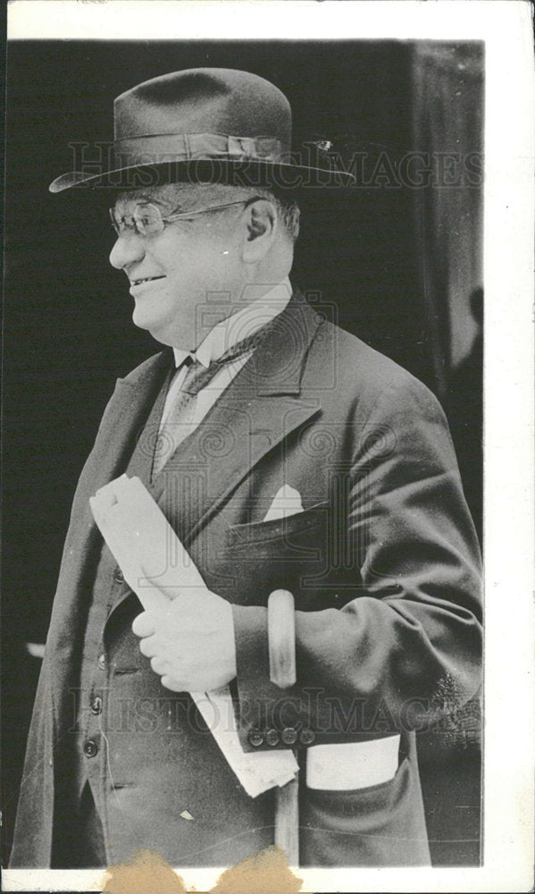 1933 Press Photo Maxim Maximovich Litvinov Russian  - Historic Images