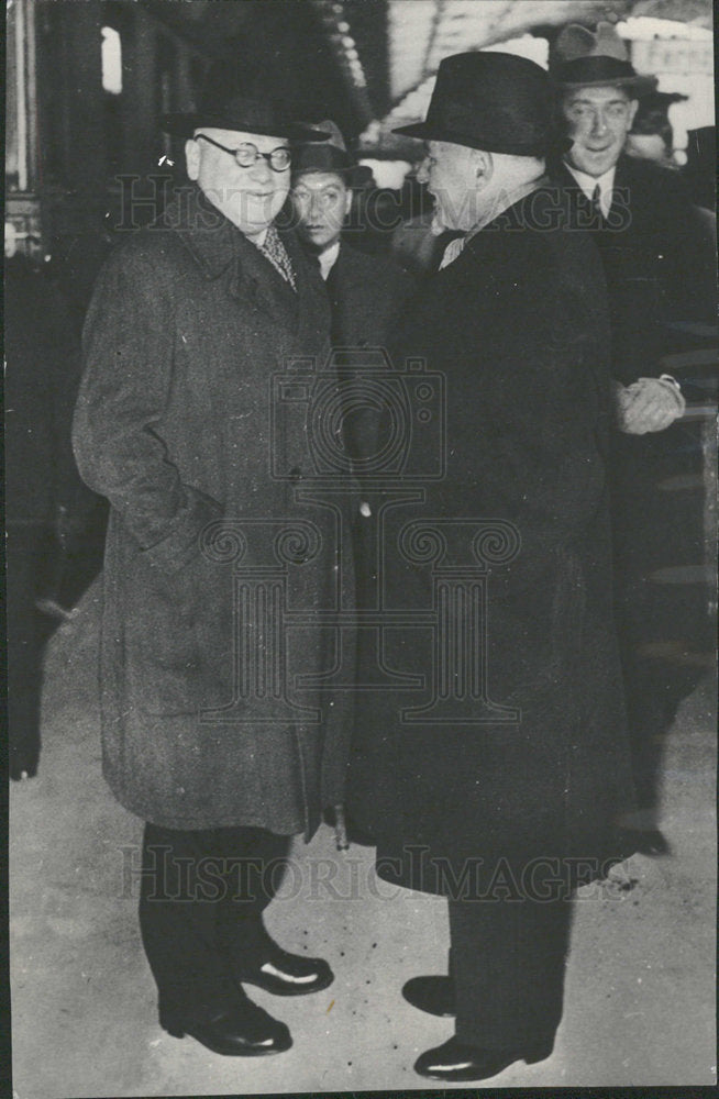 1933 Press Photo Maxim Litvinov Soviet Diplomat - Historic Images