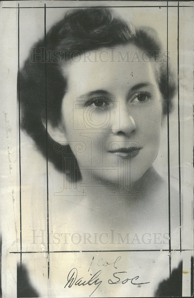 1943 Press Photo Mr Mrs George Smith Channing Barton Jr - Historic Images