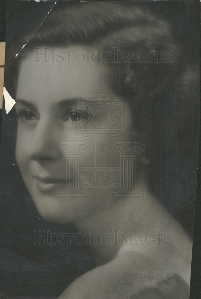 1935 Press Photo Gayeties Miss Virginia Smith Ponce  - Historic Images