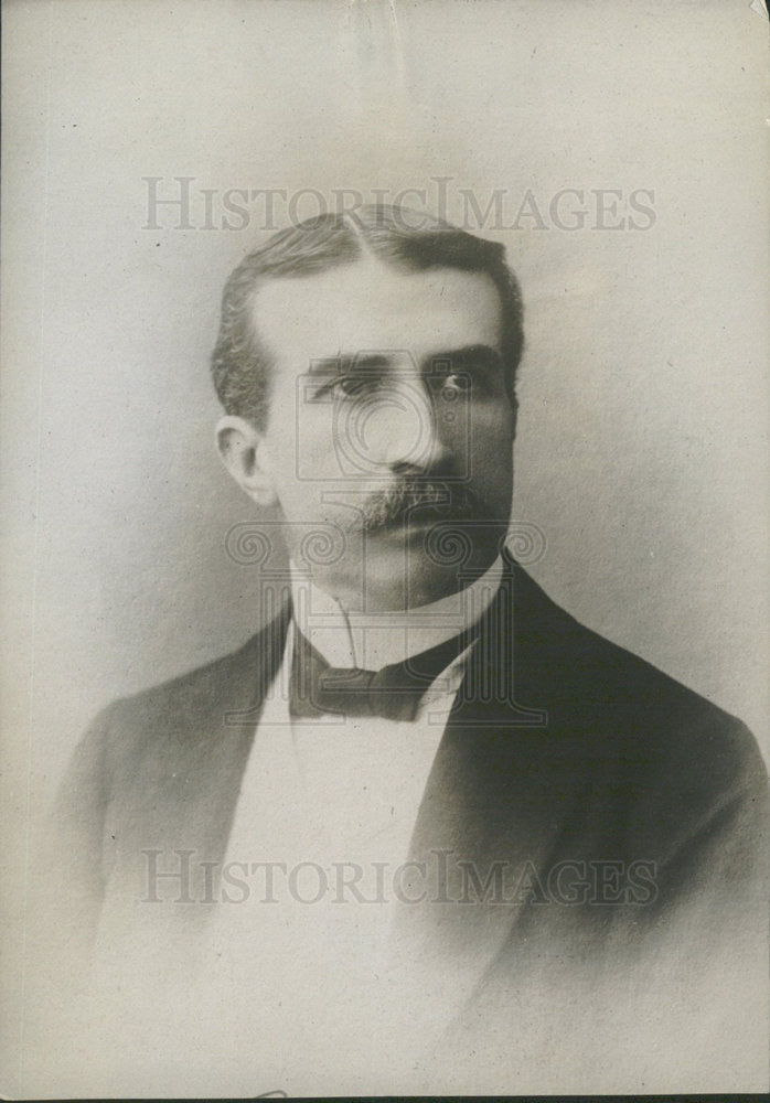 1908 Press Photo Senor Augusta Leguia President Peru  - Historic Images